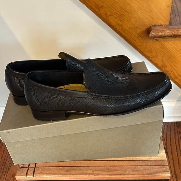 Cole Haan Men\'s Black Leather Loafers Size 10.5 W/Box Lauderdale Venitian main image 5